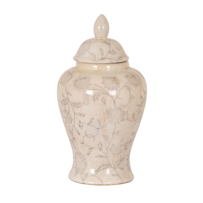 Small Grey Aster Ginger Jar by Hill Interiors