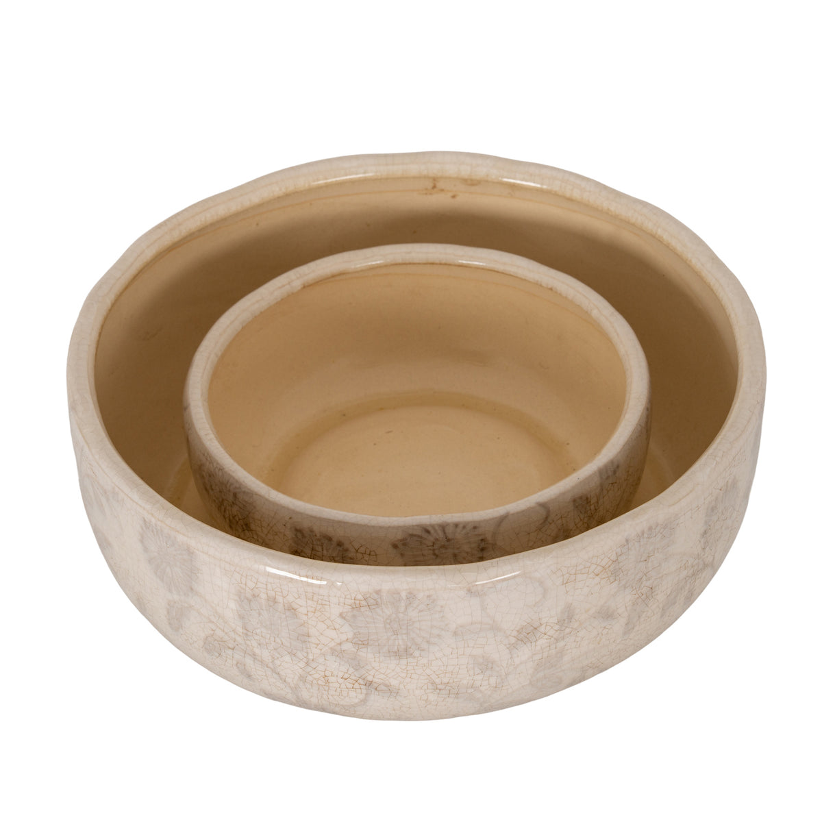 Small Grey Aster Ceramic Bowl Pot by SEDERVA - image 4
