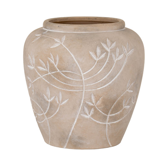 Large Lace Flower Ople Vase by Hill Interiors