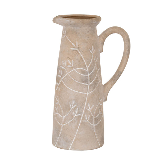 Lace Flower Tall Jug by Hill Interiors