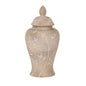 Small Lace Flower Ginger Jar by Hill Interiors