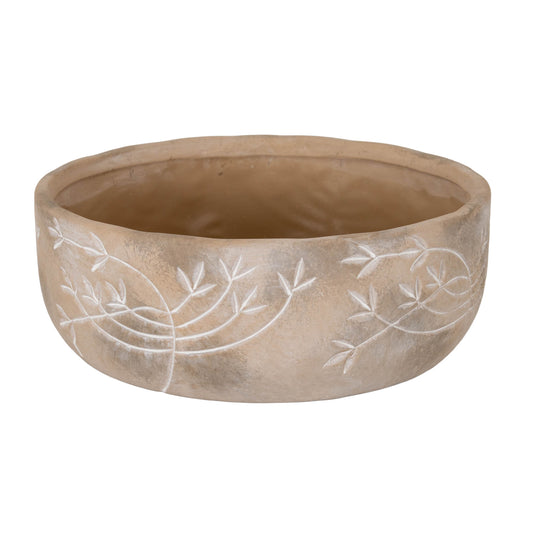 Small Lace Flower Bowl Pot by Hill Interiors