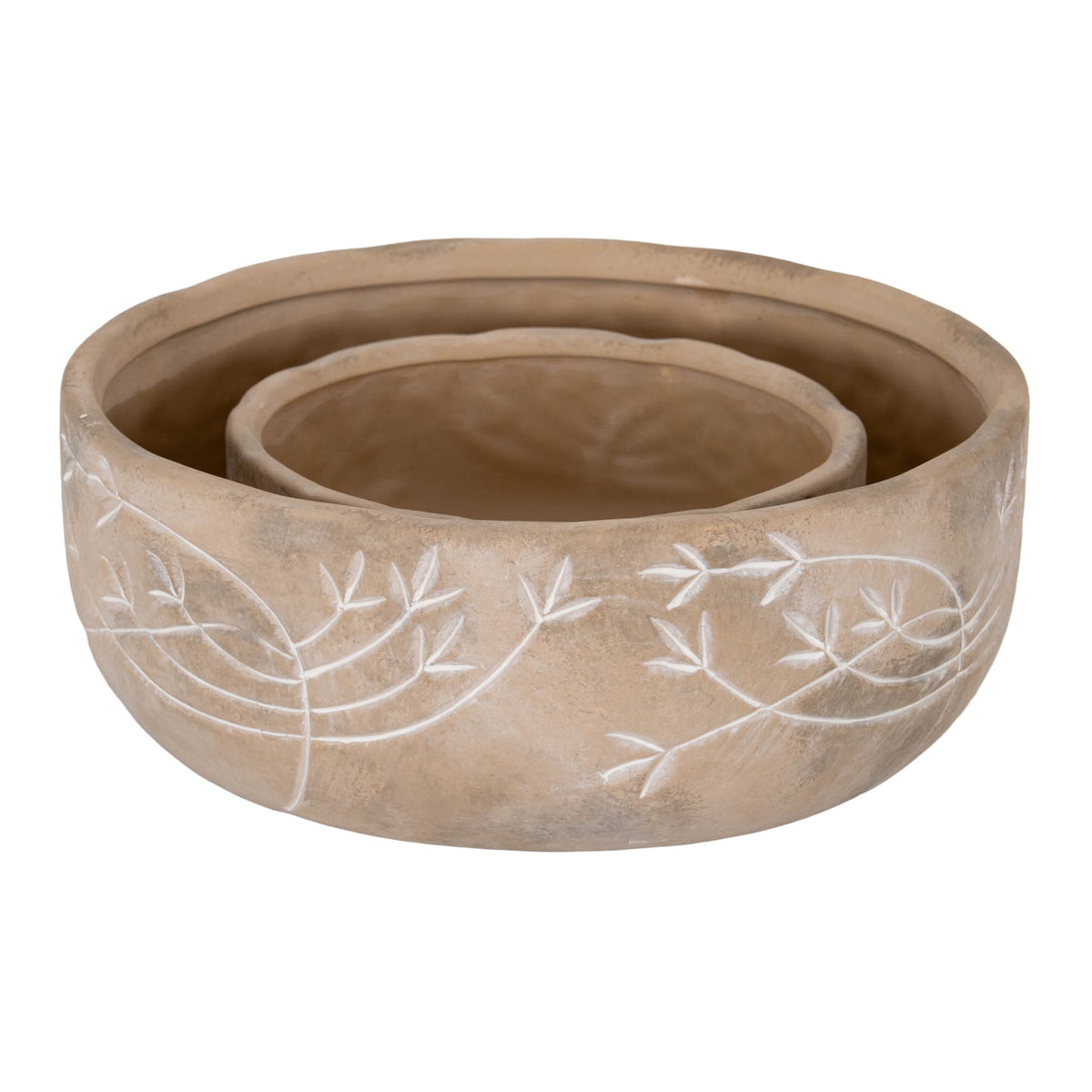 Large Lace Flower Bowl Pot by Hill Interiors - image 2