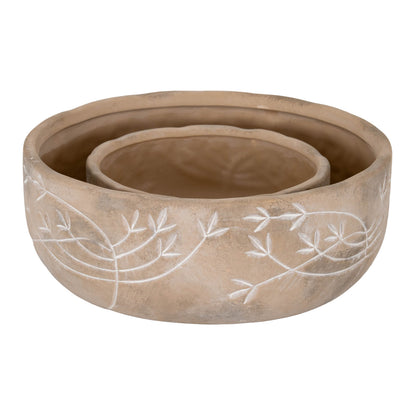 Large Lace Flower Bowl Pot by Hill Interiors - image 2