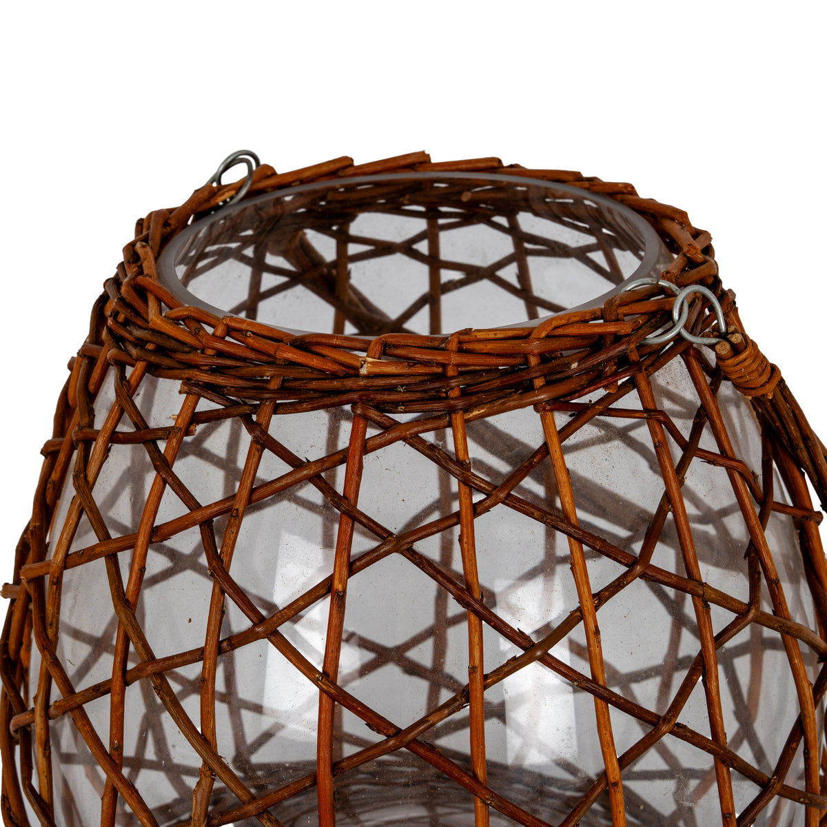 Briar Collection Large Wicker Lace Lantern by Hill Interiors - image 5