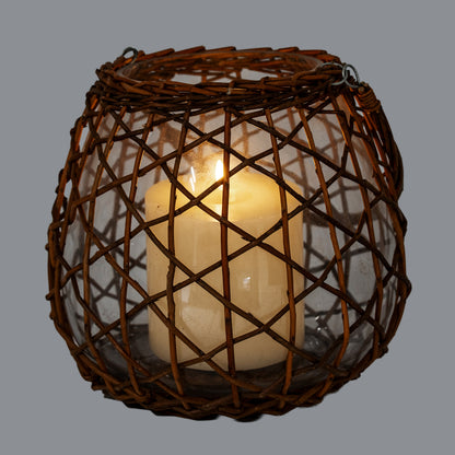 Briar Collection Wicker Lace Lantern by Hill Interiors - image 3