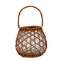 Briar Collection Wicker Lace Lantern by Hill Interiors