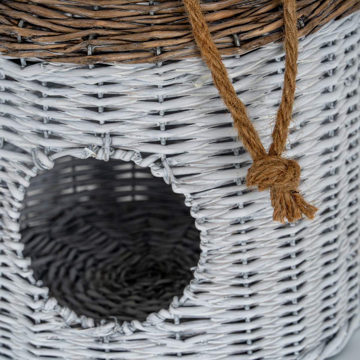 Briar Collection Hanging Wicker Bird Feeder by Hill Interiors - image 3