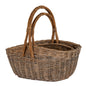 Briar Collection Set Of Two Wicker Trug Baskets by Hill Interiors
