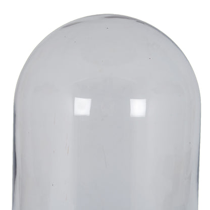 Large Classic Glass Cloche With Wooden Tray by Hill Interiors - image 4
