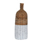Briar Collection Large Tall Wicker Bottle Vase by Hill Interiors
