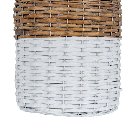 Briar Collection Tall Wicker Bottle Vase by Hill Interiors - image 3