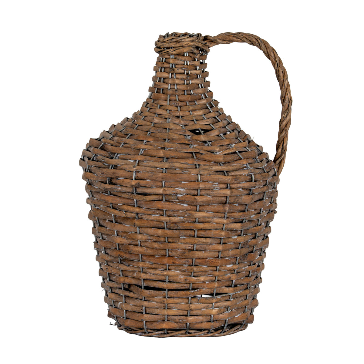 Briar Collection Large Wicker Jug Vase by Hill Interiors