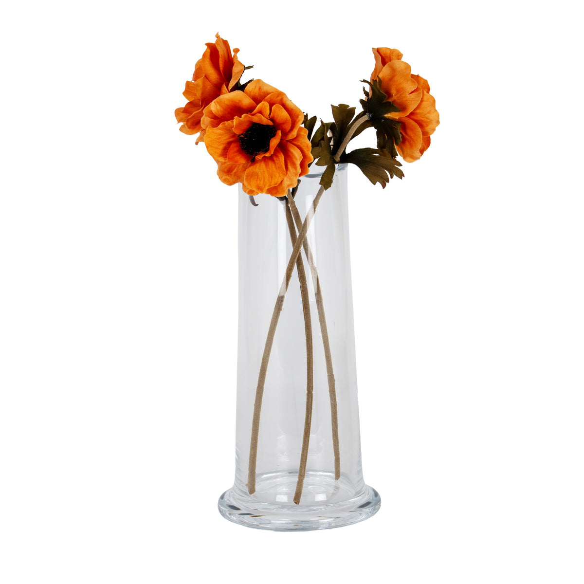 Large Wave Glass Cylinder Vase by Hill Interiors - image 3