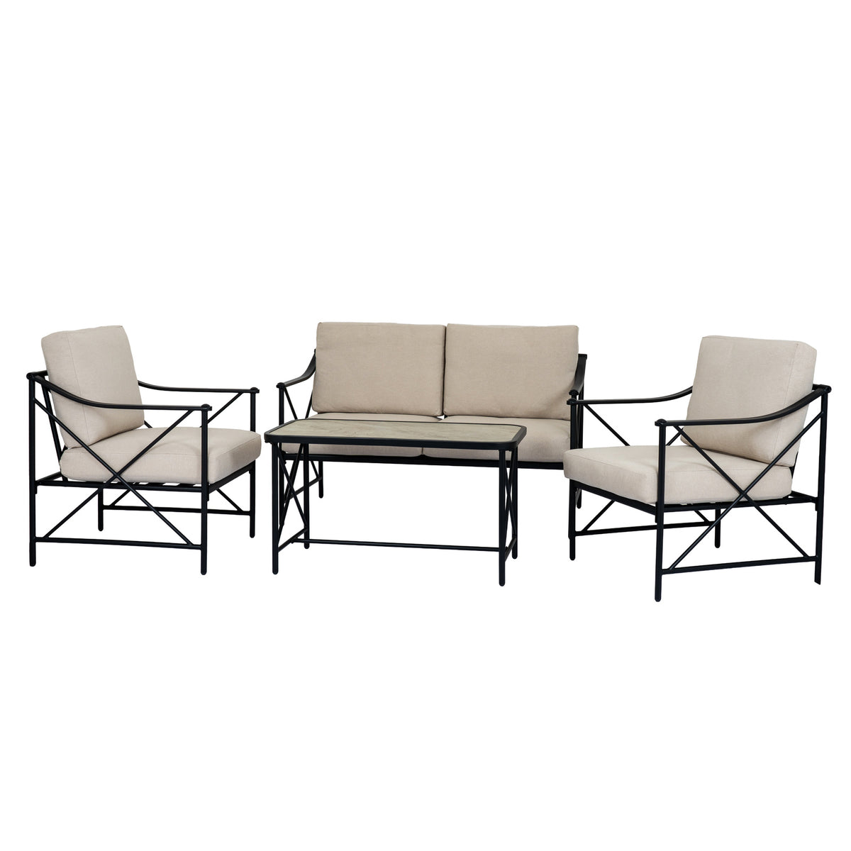 Madison Collection Outdoor 4 Seater Lounge Set by Hill Interiors - image 2