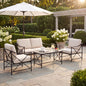 Madison Collection Outdoor 4 Seater Lounge Set by Hill Interiors