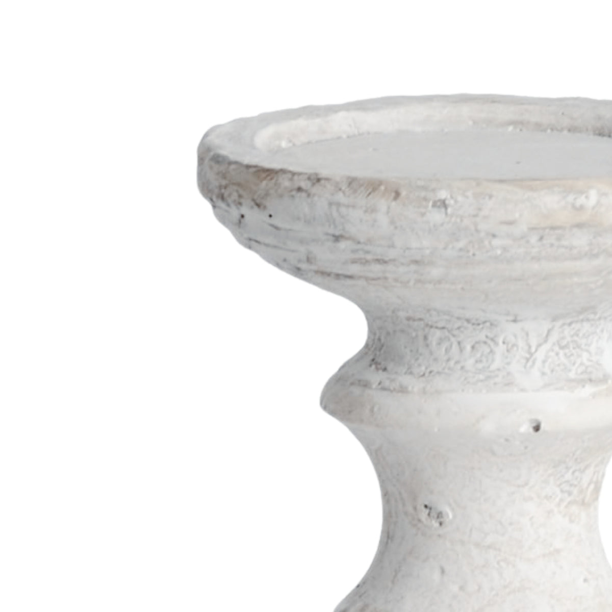 Small Stone Candle Holder by Hill Interiors - image 2